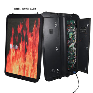 Display publicitario LED para postes de iluminación - Uso exterior - P4mm - 148 x 86,5cm (13)