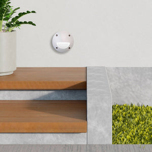 Baliza empotrable LED FUMAGALLI "LETI 100 ROUND-ST" GX53 - 3W - IP66 (5)