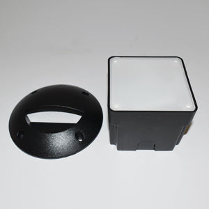 Baliza empotrable LED FUMAGALLI "LETI 100 ROUND-ST" GX53 - 3W - IP66 - Barcelona Led-