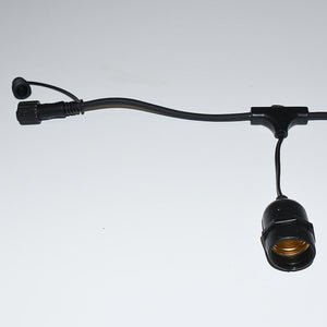 Guirnalda exterior conectable en serie - IP65 - 6,5 metros - 10 x E27 - Barcelona Led-
