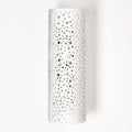 Bidirectional wall lamp in plaster
