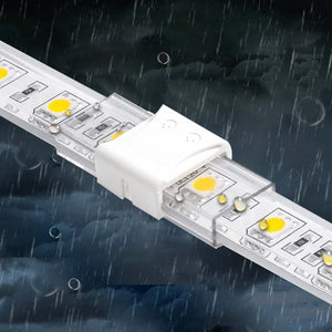 Conector estanco tira LED 10mm - tira a tira - IP68 - Barcelona Led-Accesorios