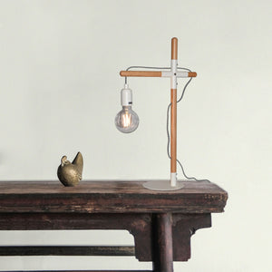 Lámpara de mesa de madera natural "NATURAL WOOD" (11)