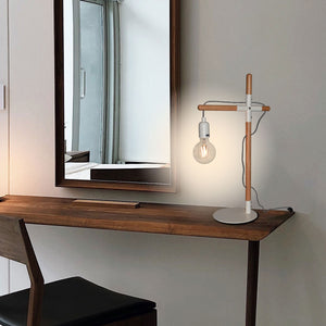 Lámpara de mesa de madera natural "NATURAL WOOD" (12)