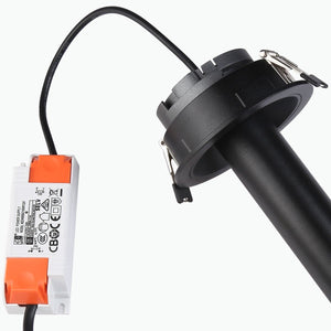 Foco LED empotrable orientable "ALAI" - Zoom - 200mm - 2800K - LED COB - chip Cree - 7W - Barcelona Led-