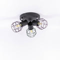Adjustable ceiling lamp cage