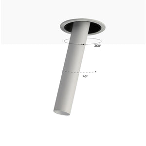Foco LED empotrable orientable "ALAI" - Zoom - 200mm - 2800K - LED COB - chip Cree - 7W (8)