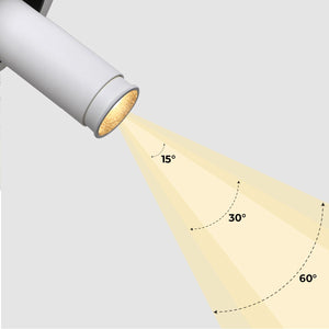 Foco LED empotrable orientable "ALAI" - Zoom - 100mm - 2800K - LED COB - chip Cree - 7W - Barcelona Led-