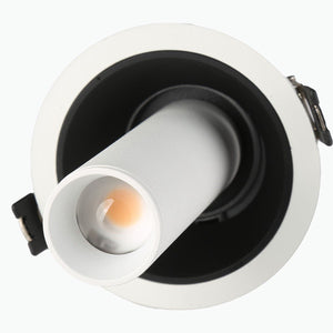 Foco LED empotrable orientable "ALAI" - Zoom - 100mm - 2800K - LED COB - chip Cree - 7W - Barcelona Led-