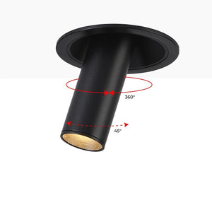Foco LED empotrable orientable "ALAI" - Zoom - 100mm - 2800K - LED COB - chip Cree - 7W - Barcelona Led-