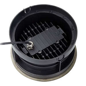 Baliza LED empotrable en suelo 18W - Blanco cálido - Ø21cm - IP67 - 220v (1)