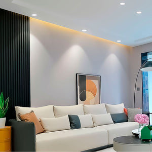 Foco LED empotrable 11W "KOPPA"- Óptica 24º - Corte Ø 100mm - Bajo UGR (10)