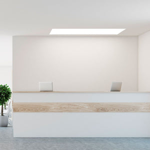 Panel LED empotrable 120X30cm - PUSH regulable - 44W - 3980lm - UGR19 - IP40 - Barcelona Led-