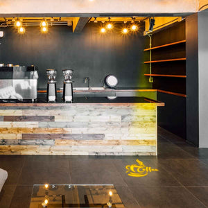 Proyector de logos LED GOBO para carril trifásico interior - 20W - Óptica 20° - IP20 - Barcelona Led-Signage