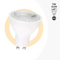 Λαμπτήρας LED GU10 - SMD2835 - 7W - Ø50mm - Οπτική στις 45º. 3