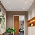 Round recessed downlight trimless GU10 plaster round trimless 2