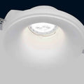 Aro downlight empotrable redondo de Escayola GU10 trimless 3