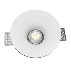 Aro downlight empotrable redondo de Escayola GU10 trimless - Barcelona Led-