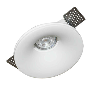 Aro downlight empotrable redondo de Escayola GU10 trimless (5)