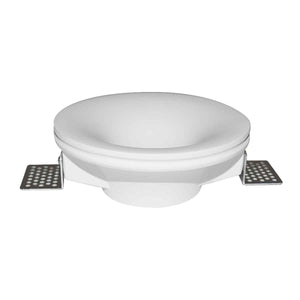 Aro downlight empotrable redondo de Escayola GU10 trimless (6)