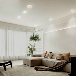 Aro downlight empotrable redondo de Escayola GU10 trimless (13)