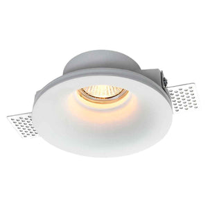 Aro downlight empotrable redondo de Escayola GU10 trimless - Barcelona Led-