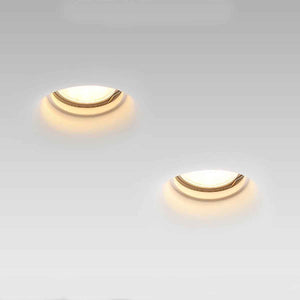 Aro downlight empotrable redondo de Escayola GU10 trimless - Barcelona Led-