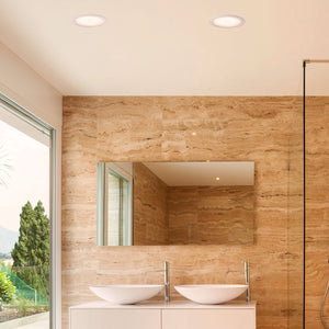 Downlight LED estanco empotrable - IP65 - 15W - Corte Ø 145-160mm (10)