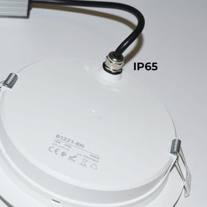 Downlight LED estanco empotrable - IP65 - 15W - Corte Ø 145-160mm - Barcelona Led-