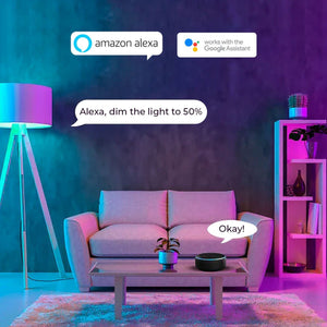 Bombilla inteligente Smart WIFI RGBWW E27 9W (8)