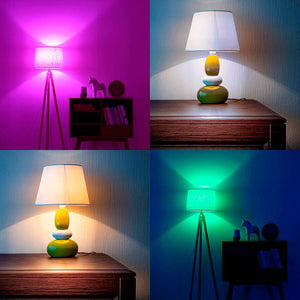 Bombilla LED Smart E27 - 15W - RGB + CCT - WiFi - TUYA App (7)