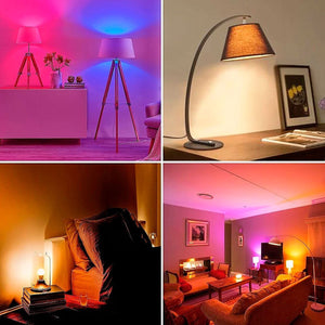 Bombilla inteligente Smart WIFI RGBWW E27 9W (12)