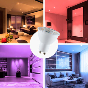 Bombilla inteligente LED WIFI GU10 - RGBW + CCT - 5W - Barcelona Led-