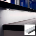 Προφίλ αλουμινίου για ταινία LED με διαχύτη - 4 κλιπς - 2 καλύμματα - 17x8mm - 2 μέτρα 4