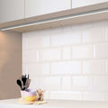 Aluminum surface profile for LED strip with diffuser - 4 clamps - 2 caps - 17x15mm - 2 meters 3