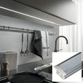 Aluminium inbouwprofiel voor LED strip met diffuser - 2 afdekkingen - 23x15mm - 2 meter 3