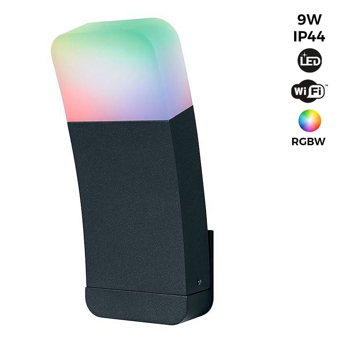 Aplique Exterior SMART WIFI RGBW CURVE WALL - LEDVANCE - Barcelona Led-Decoración