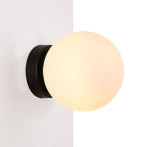 Aplique de pared bola cristal "AVA" - E27 - IP44 - Barcelona Led-Decoración