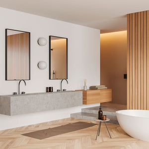 Aplique de pared bola cristal "AVA" - E27 - IP44 - Barcelona Led-Decoración
