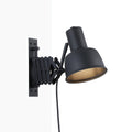 Vintage bellows wall lamp