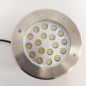Baliza LED empotrable en suelo 18W - Blanco cálido - Ø21cm - IP67 - 220v (3)