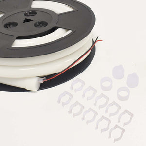 Neón LED flexible circular - 24V DC - Instalación sobre superficie - Ø20mm - 5 metros - 13W/m - Kit completo - IP67 - Barcelona Led-