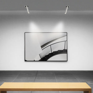 Foco LED empotrable orientable "ALAI" - Zoom - 200mm - 2800K - LED COB - chip Cree - 7W (21)