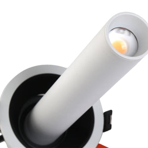 Foco LED empotrable orientable "ALAI" - Zoom - 200mm - 2800K - LED COB - chip Cree - 7W - Barcelona Led-