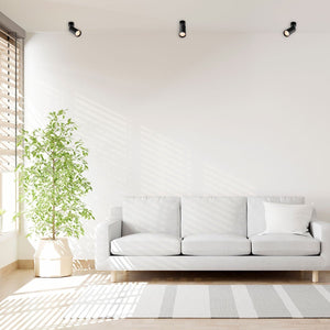 Aplique de pared y techo "TUB" - GU10 - Orientable 360º - Barcelona Led-Decoración