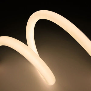 Neón LED flexible circular - 24V DC - Instalación sobre superficie - Ø20mm - 5 metros - 13W/m - Kit completo - IP67 - Barcelona Led-