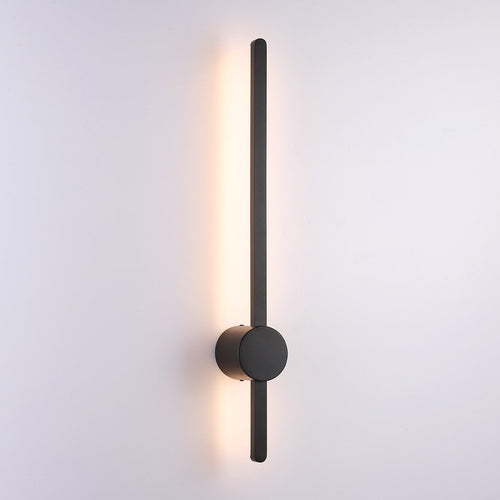 Minimalistyczna liniowa lampa ścienna