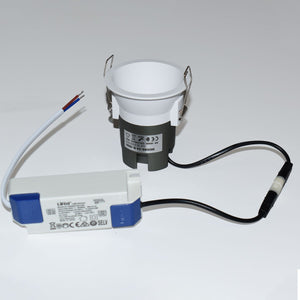 Foco LED empotrable 6W "KOPPA"- Óptica 15º - Corte Ø 65mm - Bajo UGR (25)