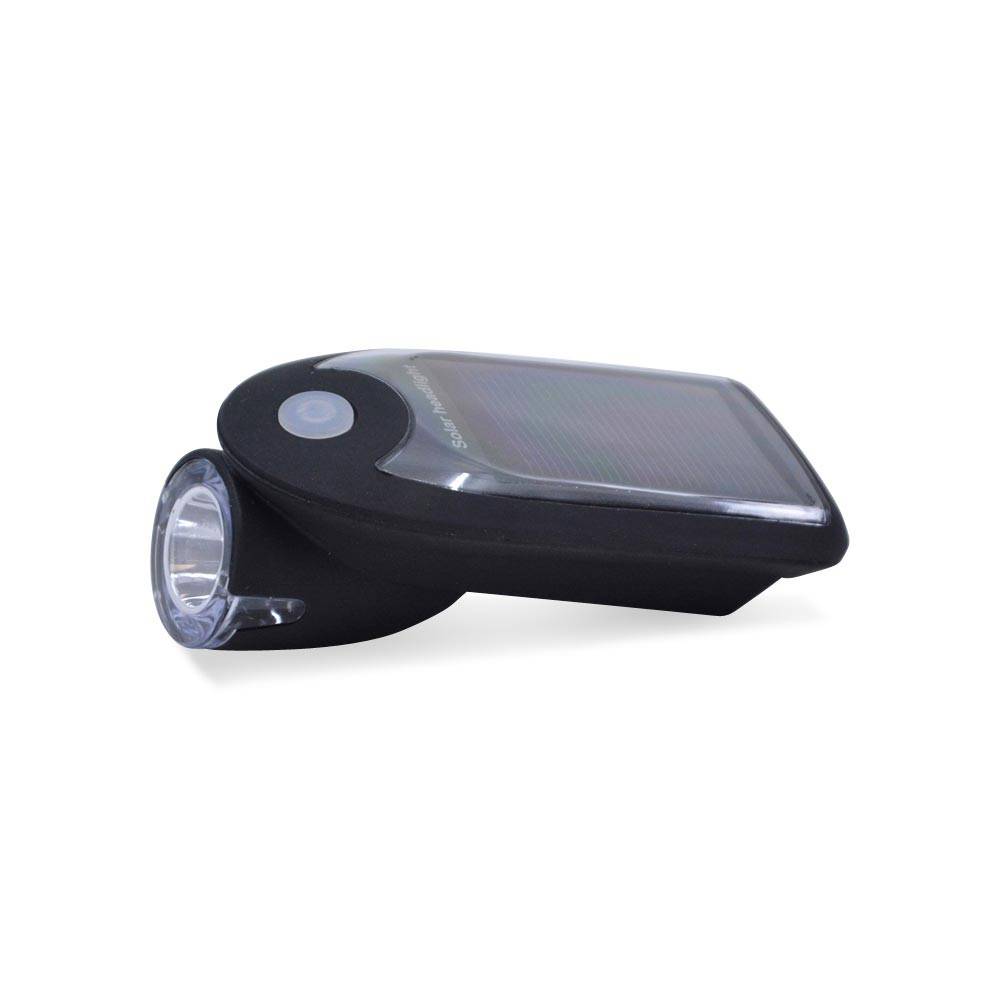 Lámpara para bicicleta USB solar 240lm