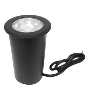 Baliza LED empotrable en suelo 30W -Blanco cálido - Ø10cm- IP67 - 220v (3)